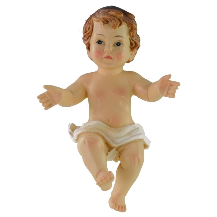 Natividad 5 sujetos en resina serie 25 cm