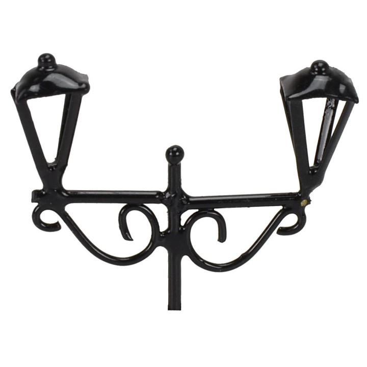 Farola doble cm 5,4x1,1x4,7 h