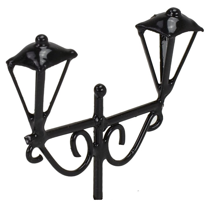 Double lamp post cm 5,4x1,1x4,7 h