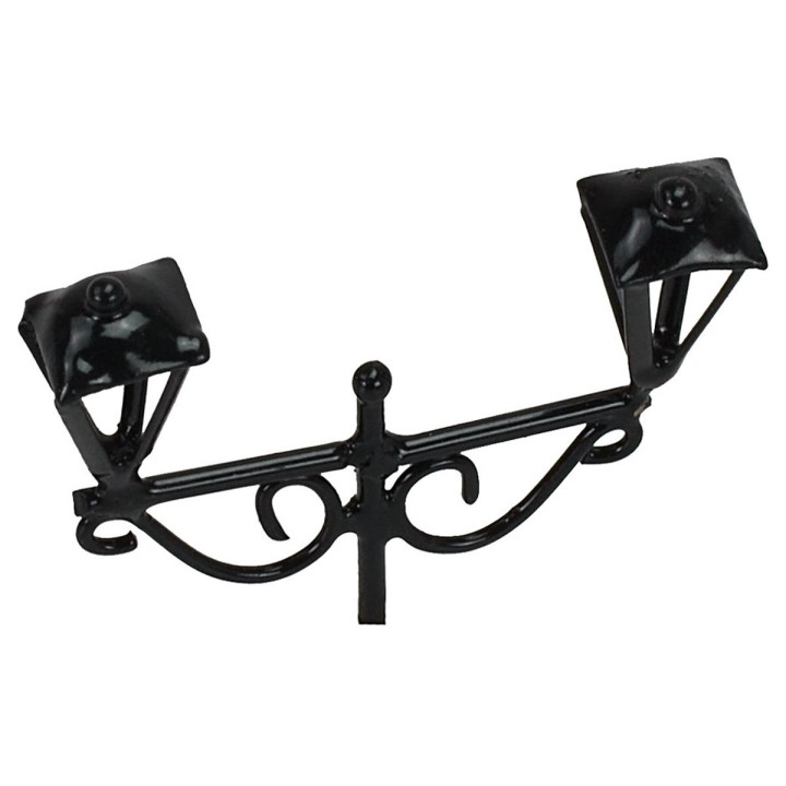 Farola doble cm 5,4x1,1x4,7 h