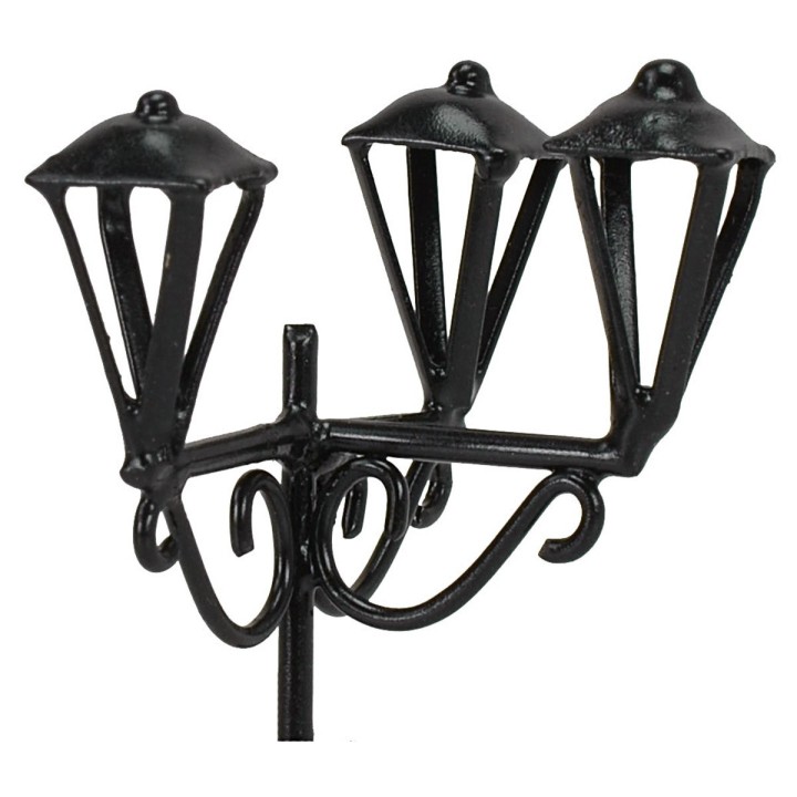 Triple lamp post cm 5,4x3,5x4,7 h