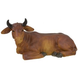 Bue seduto in resina per statue cm 50-60 h