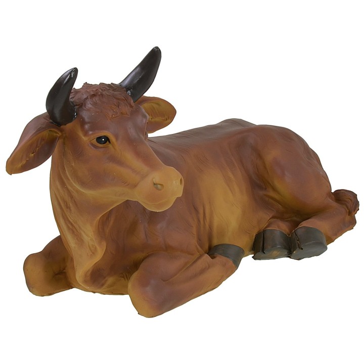 Bue seduto in resina per statue cm 50-60 h