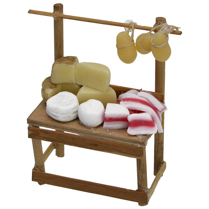 Wax cheese counter 6,5x3,5x8,5 h.