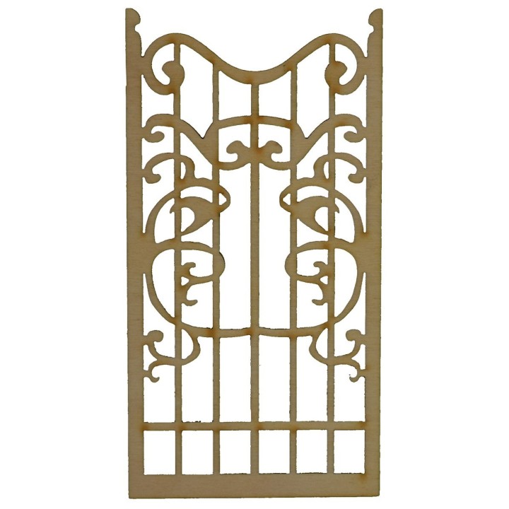 Puerta de madera cm 6,5x12 h