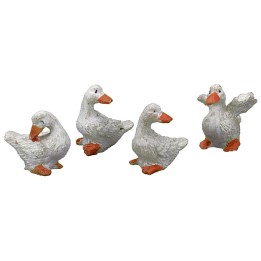 Set 4 papere in resina 3 cm