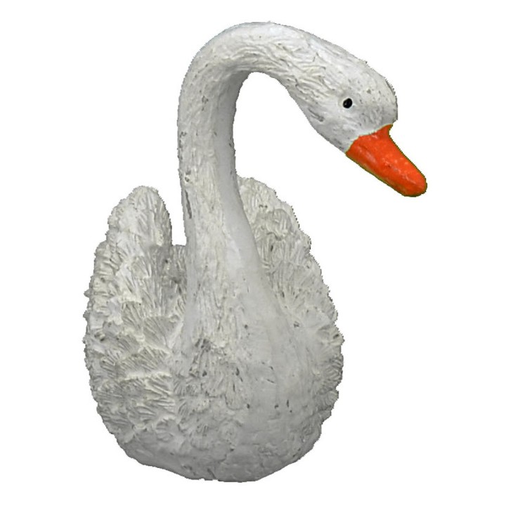 Cigno in resina cm 5x5 h