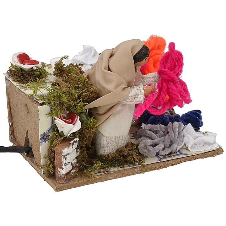 Moving wool seller 10 cm