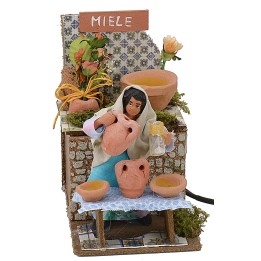 Moving honey seller 10 cm