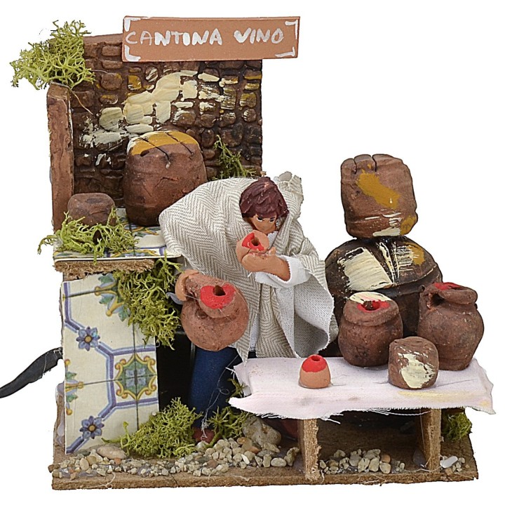 Moving innkeeper 10 cm