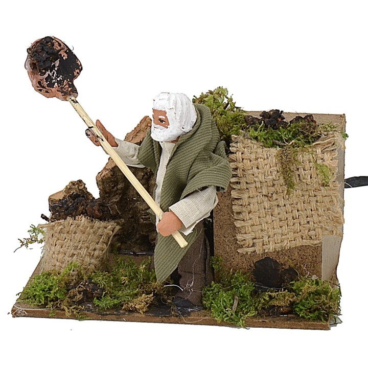 Moving charcoal burner 10 cm