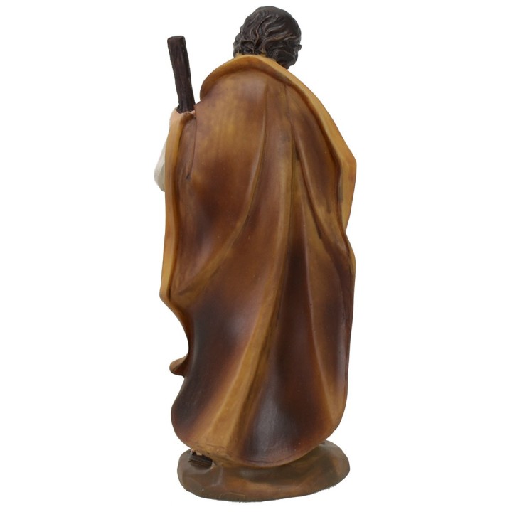Natività con bambino seduto in resina serie 15 cm