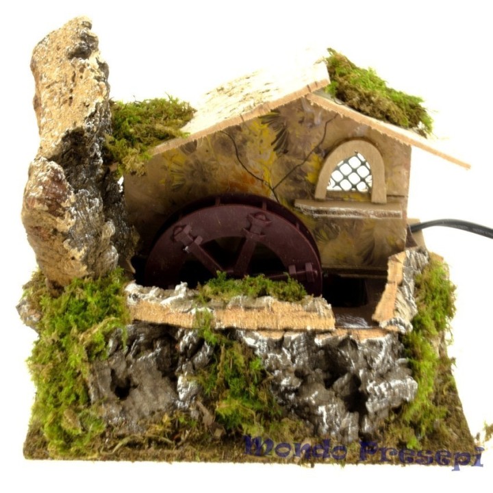 Mulino ad acqua con casa