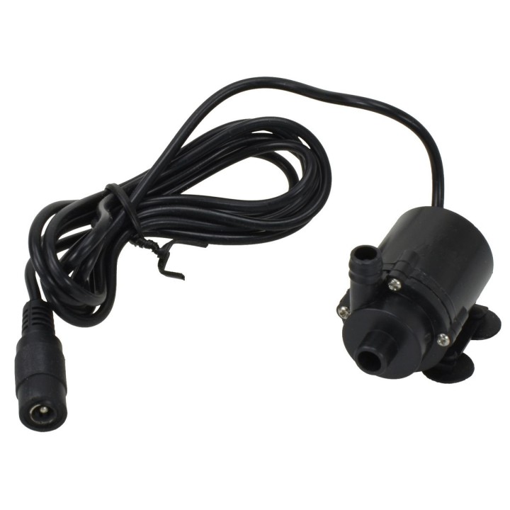 Bomba micro 12V DC con cable 150l/h - 110 cm de altura