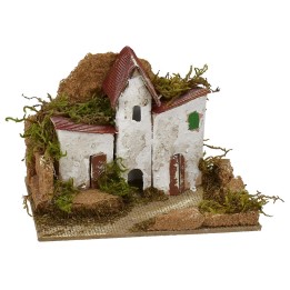 Casitas para belén de 15x10,5x10,5 cm de altura.