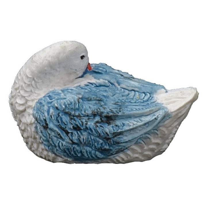 Cisne de PVC de 4,2x2,3 cm h
