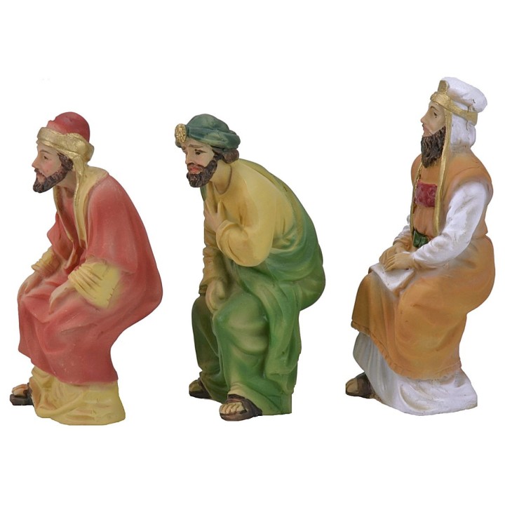Jesús y los sacerdotes del templo cm 9 Estatuas Pascuales