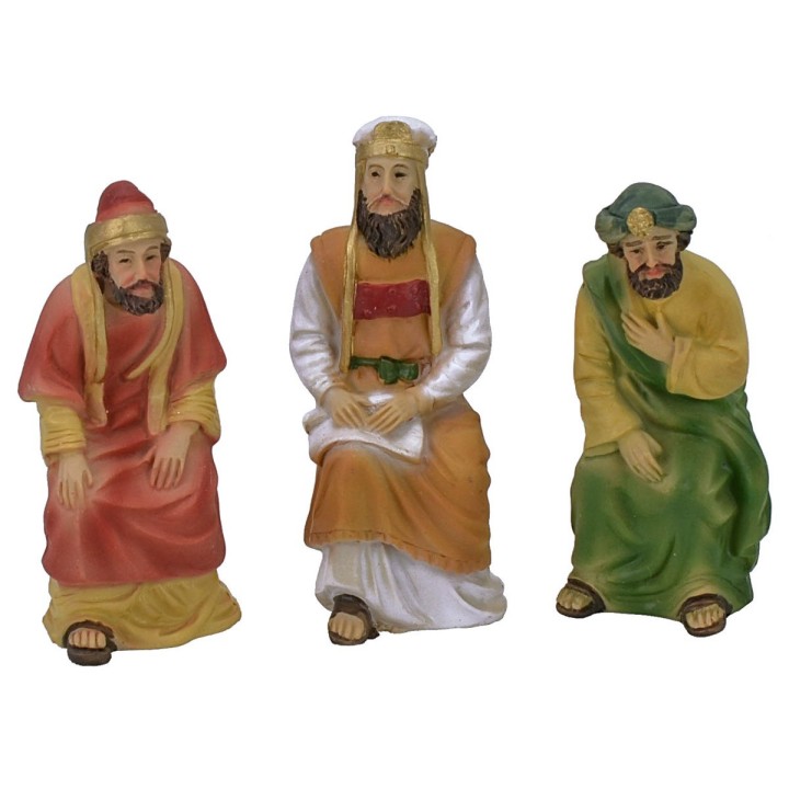 Gesù e i sacerdoti del tempio cm 9 Statue Pasquali