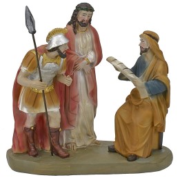 Jesus trial scene 13 cm Easter statues