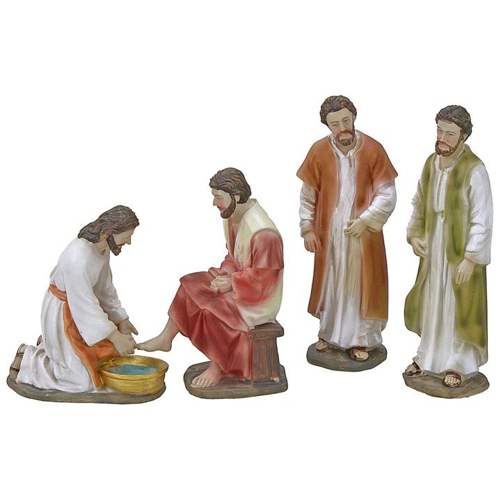 Foot washing 13 cm Easter statues