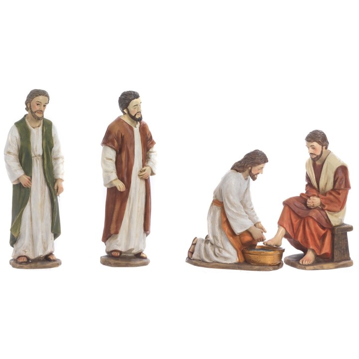 Lavanda dei piedi 13 cm statue pasquali