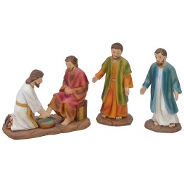 Foot washing 9 cm Easter statues
