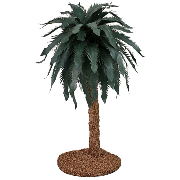 Palma con foglie modellabili h 35 cm