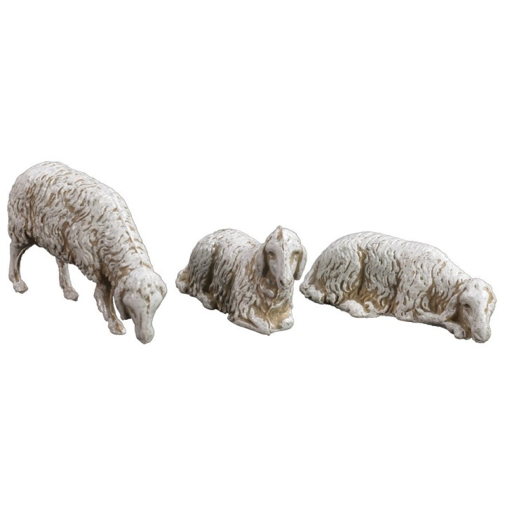 Set of 12 Landi Moranduzzo sheep for 10 cm figures