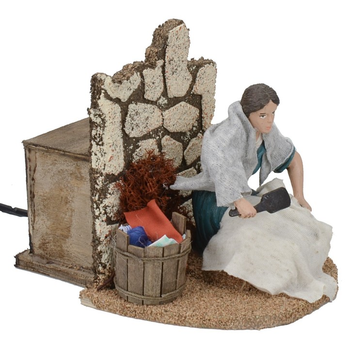 Lavandaia serie 15 cm Oliver in movimento