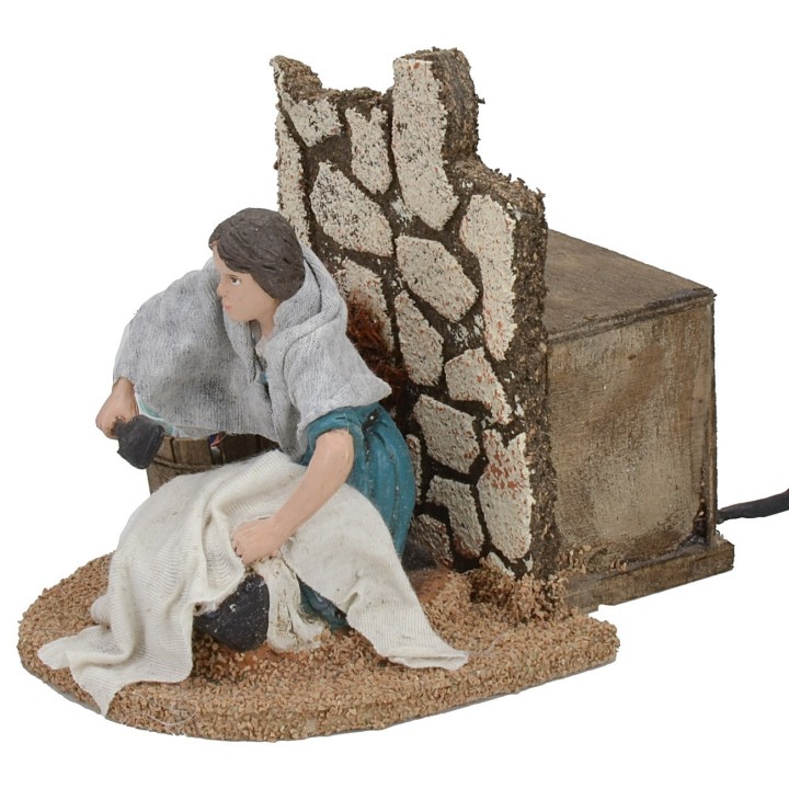 Lavandaia serie 15 cm Oliver in movimento