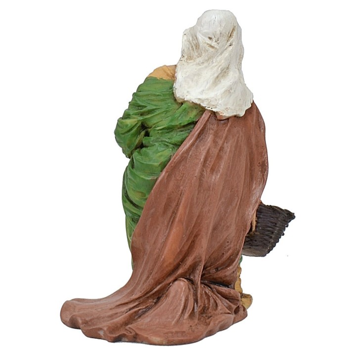 Mujer con cesta serie 13 cm Pigini
