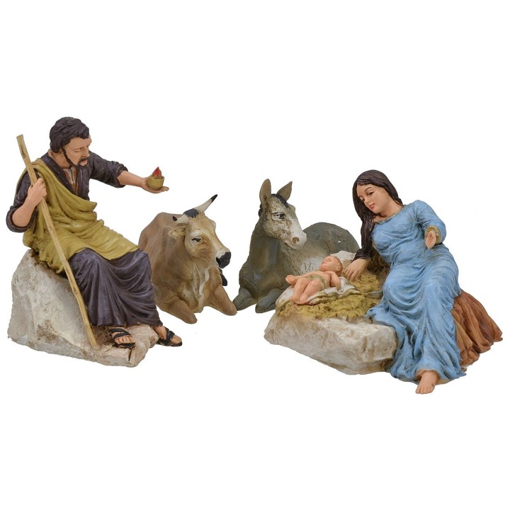 Natividad en resina serie 13 cm Pigini