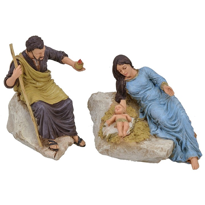 Nativity in resin series 13 cm Pigini
