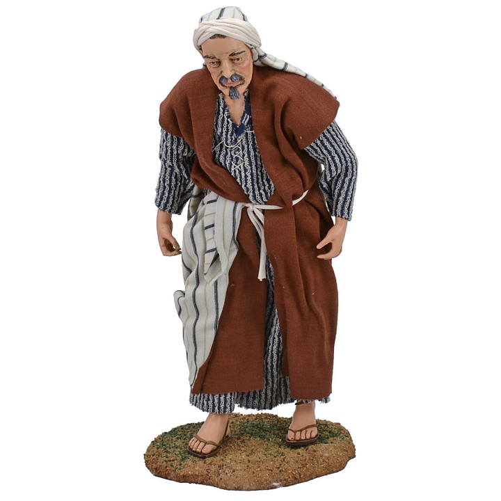 Man with cart 30 cm Pigini