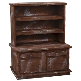 Sideboard in antiqued wood cm 25,5x15x32 h