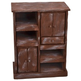 Mobile da cucina in legno antichizzato cm 24,5x14,5x31,5 h