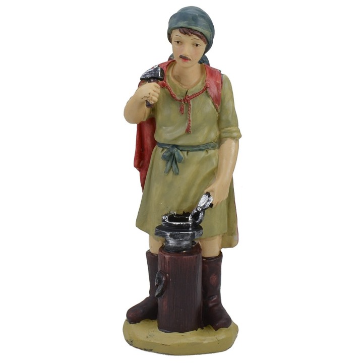 Fabbro in resina 30 cm