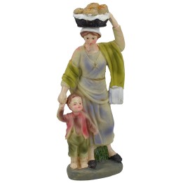 Woman with child in resin 30 cm