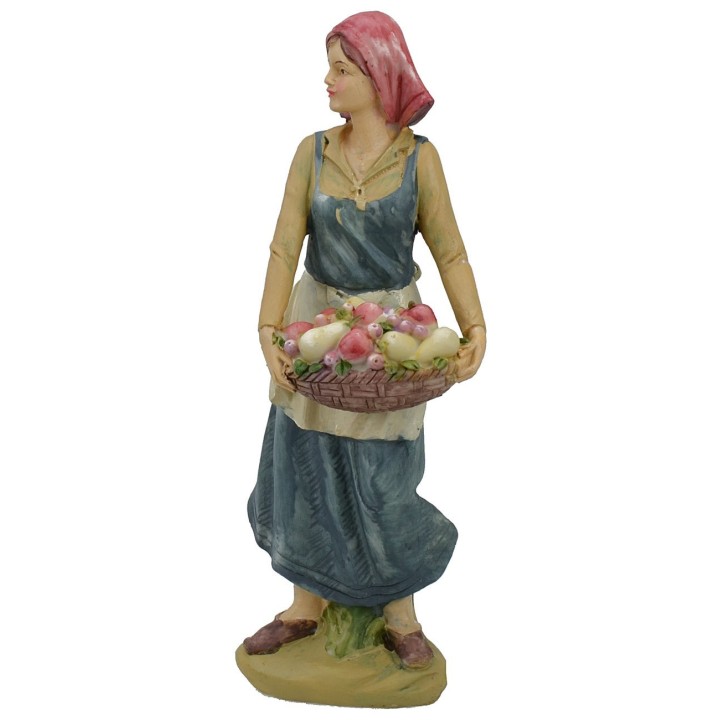 Greengrocer in resin 30 cm