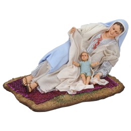 Reclining Madonna with Child Pigini series 30 cm