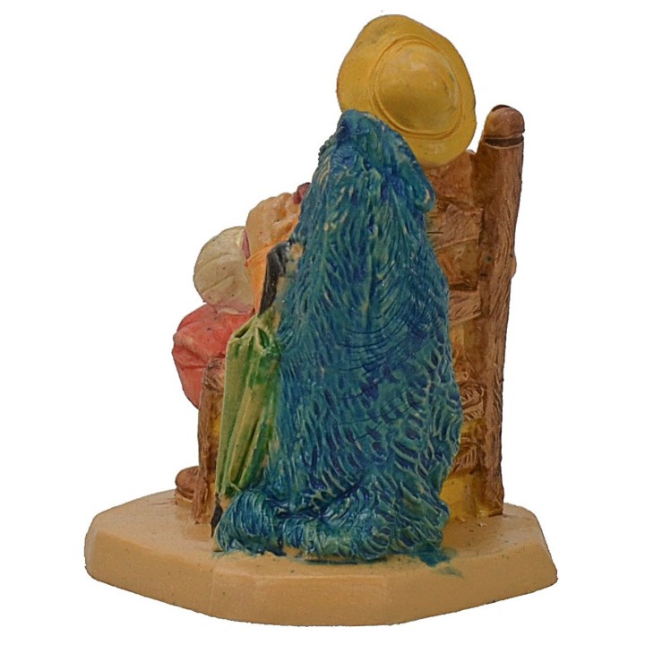 Bebedor sentado serie 8 cm