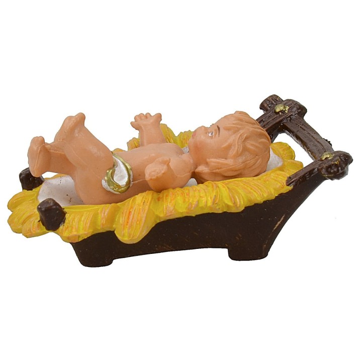 Cm 8 Natività set 3 pz in pvc