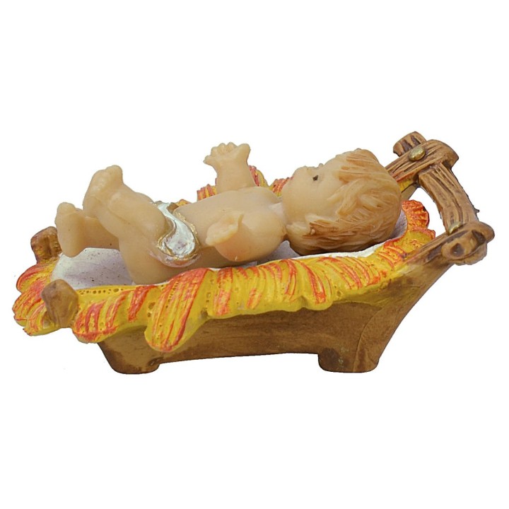Cm 8 Natività lux set 3 pz in pvc