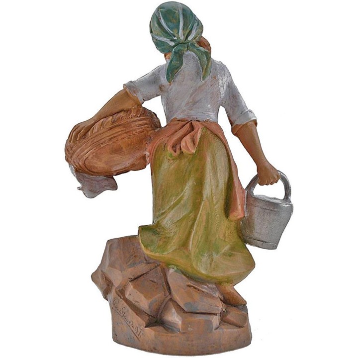 Laundress with 20 cm Euromarchi cloths