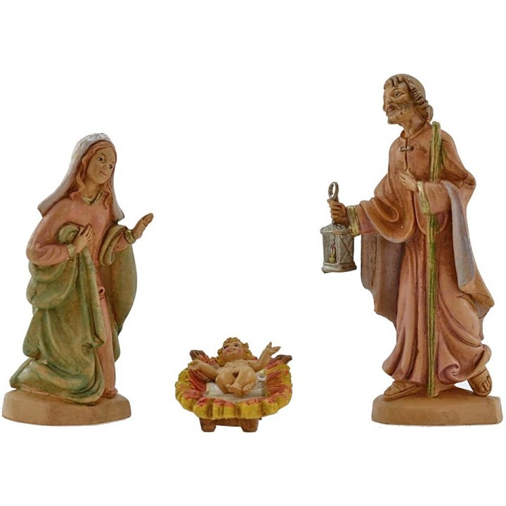 Natividad 3 figuras serie lux 16 cm