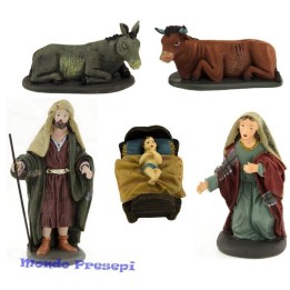 Natividad de 10 cm en Marmolina