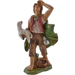 Pastore con agnello 20 cm Euromarchi