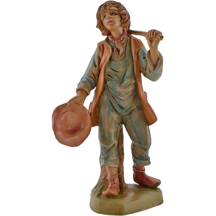 Man with hat and bag 15-16 cm Euromarchi