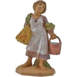 6 cm Donna con secchio lux