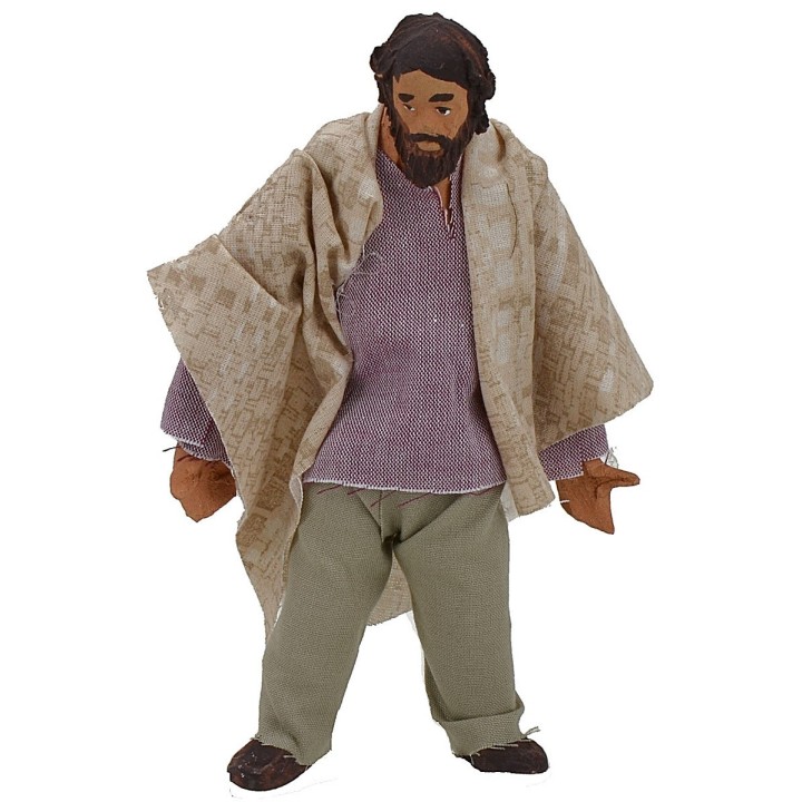 Hombre de pie de 14 cm articulado